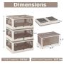 Kitchen cabinet 47x35x71.5cm., cream color