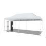 Gazebo 600x300x330cm., white