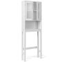 Bathroom cabinet 58x19x170cm., white