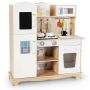 Children's kitchen 81x29x88.5cm., white/light brown