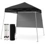 Gazebo 234x234x221cm., black