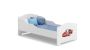 Children's bed Michas with mattress 164 cm x 85 cm x 63 cm, sports car
