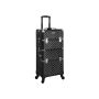 Cosmetic case on wheels, black