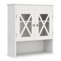 Bathroom wall cabinet 54x20x60cm., white