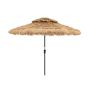 Outdoor umbrella 268x256cm., brown/black