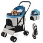 Dog stroller 88x48x98cm., various colors