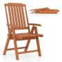 Folding garden chair 55x63x101cm., light brown