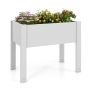 Raised bed 76x45x61cm., white