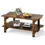 Coffee table 115x59x46cm., brown
