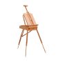 Easel 71x114x183cm., light brown