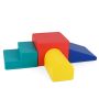 Set of 4 building blocks, assorted colors