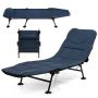 Camping folding bed 194x69x29cm., blue/black