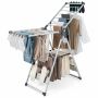 Clothes dryer 141x48x131cm., silver/gray