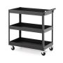 Kitchen trolley 76x38x80cm., black