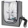 3D-printeri kate VEVOR S0003, ventilatsiooni ja LED-valgustusega, 550 × 650 × 750 mm