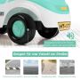 3-in-1 push car, walker, ride-on toy and pushchair, Green, 55.88 × 26.67 × 49.53 cm