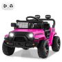 Children's electric car 86x57.5x54.5cm., pink/black