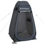 Toilet/shower/changing tent, dark grey