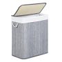 Laundry basket 100 L, gray