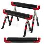 Set of 2 construction stands 109x69x82.7cm., black/red