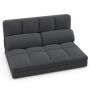 Sofa bed 70x102x52cm., dark gray
