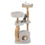 Scratching post 48x48x124cm., gray/brown