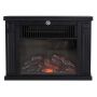Elektrikamin Homcom 34x17x25cm., must