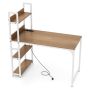 Desk 120x65x130cm., light brown/white