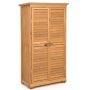 Garden storage box 87x47x160cm., dark gray