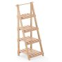 Flower stand 52x38x109cm., light brown