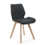Set of 4 chairs SJ.0159, black