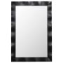 Wall mirror 3x106x71.5cm., black