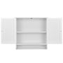 Bathroom wall cabinet 60x21x61cm., white