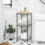 3-tier shelf, black color LGR103B01