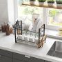 Dish rack, black