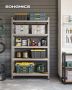Large storage rack with adjustable shelves GLR060E01