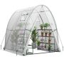 Greenhouse 181x181x200cm., white
