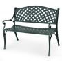 Garden bench 103x55x82cm., dark green