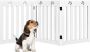 Dog fence 151.5x60x1.5cm., white