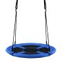 Swing for children 100x180cm., blue/black