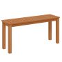 Garden bench 100x30x47cm., light brown