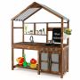 Children's kitchen 100x42x126cm., brown