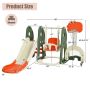 Children's playground 172x108x120cm., various colors