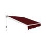 Awning 245x200cm., red color