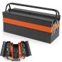 Tool box 69x55.5x29cm., dark gray/orange