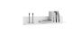 Shelf 155x18x16 cm, white
