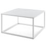 Coffee table 70x70x40cm., white