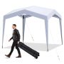 Gazebo 302x302x275cm., white