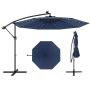 Outdoor umbrella 300x300x250cm., dark blue/black