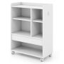 Cabinet 63.5x30x84.5cm., white